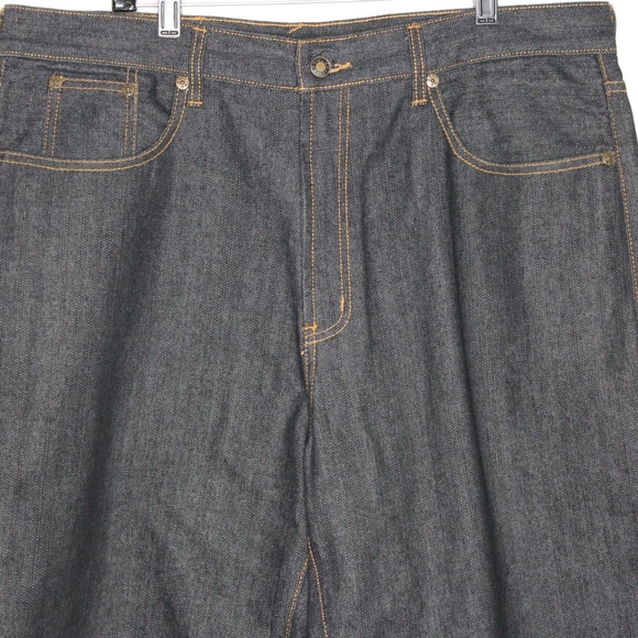 VTG Evisu Mens 38 Rare Design Jean Shorts A480 - Picture 3 of 8